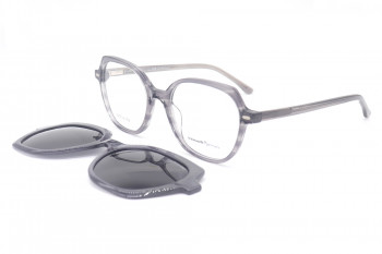 Fassung mit Magnetclip / Acetat