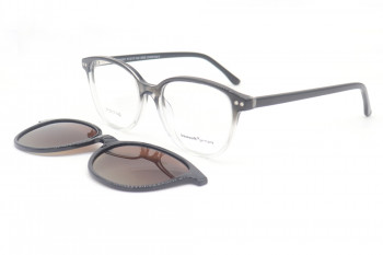 Fassung mit Magnetclip / Acetat