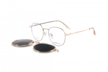 Fassung mit Magnetclip / Metall