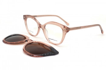 Fassung mit Magnetclip / Acetat