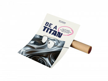 Werbematerial Titanium