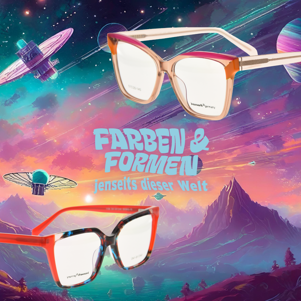 Neue Fassungen in Formen und Farben jenseits dieser Welt