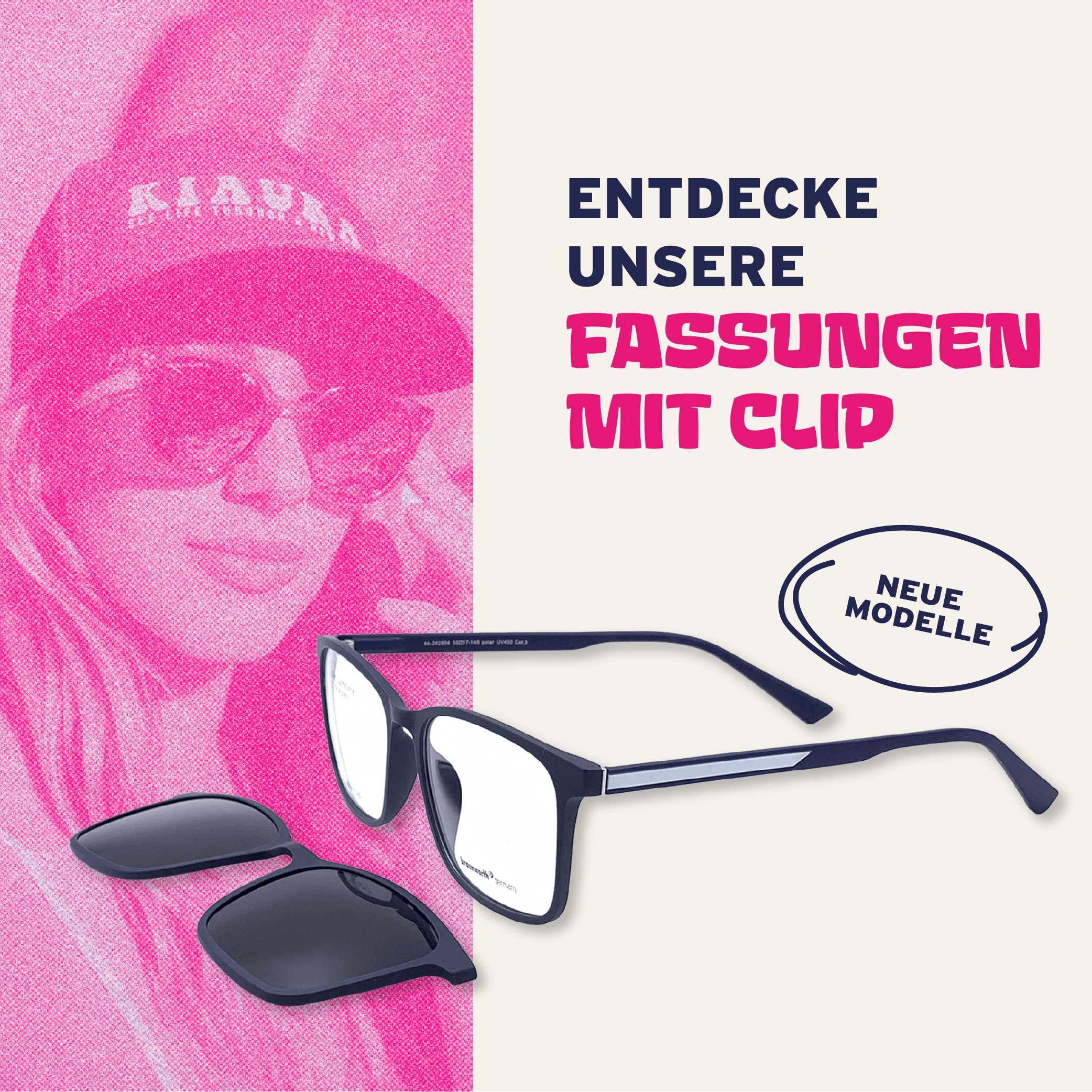 Neue Fassungen mit Clip zu entdecken